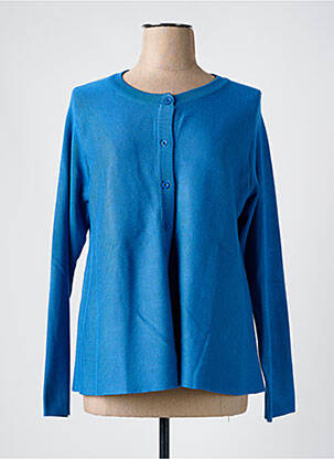 Vestă cu mâneci lungi albastru COMPAÑIA FANTASTICA femeie