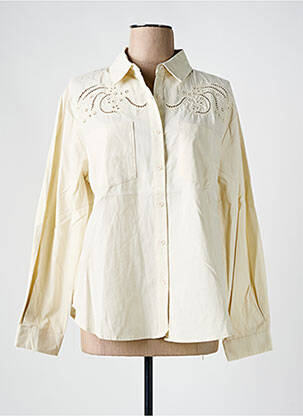 Cămașă bej EMILIE.K femeie