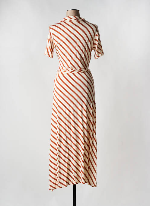 Rochie lungă maro COMPAÑIA FANTASTICA femeie