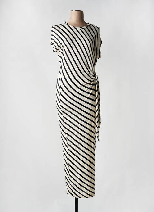 Rochie lungă negru COMPAÑIA FANTASTICA femeie