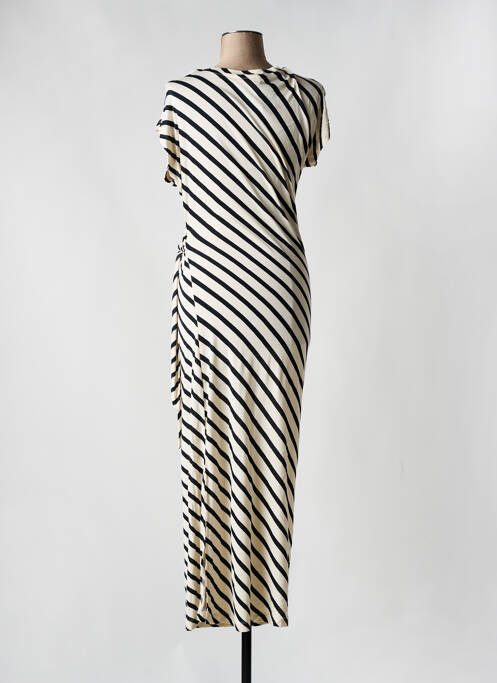 Rochie lungă negru COMPAÑIA FANTASTICA femeie