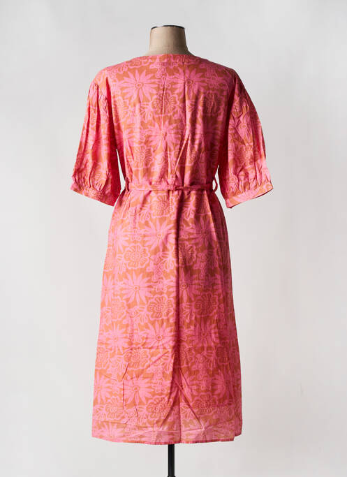 Rochie midi roz CALIE femeie