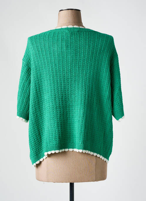 Vestă cu mâneci scurte verde COMPAÑIA FANTASTICA femeie