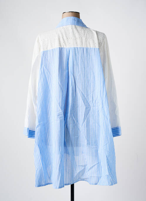 Tunică mâneci lungi albastru PIMENT ROUGE femeie