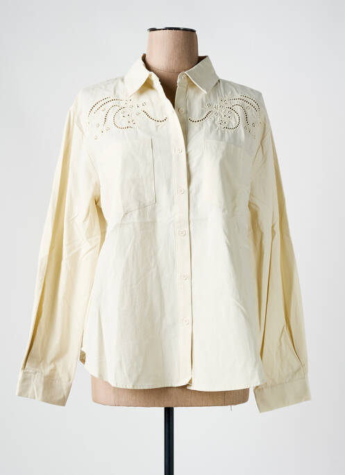 Cămașă bej EMILIE.K femeie