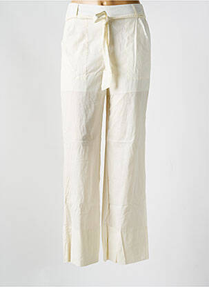 Pantalon drept alb INTUITION femeie