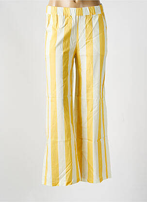 Pantalon larg galben INTUITION femeie