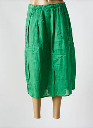 Fustă midi verde COMPAÑIA FANTASTICA femeie