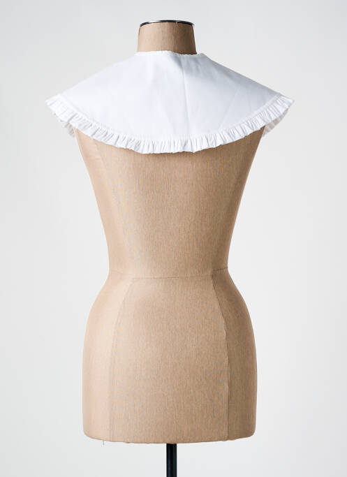 Guler / Eșarfă de gât alb INTUITION femeie