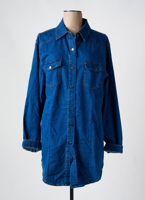 Rochie midi albastru B.S JEANS femeie