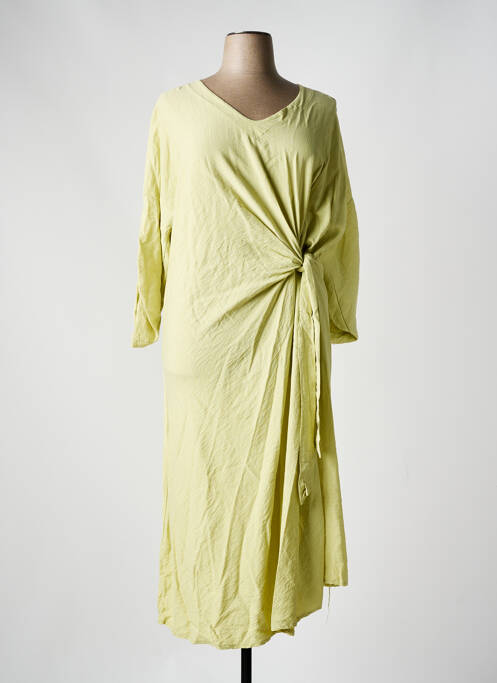 Rochie lungă verde PIMENT ROUGE femeie