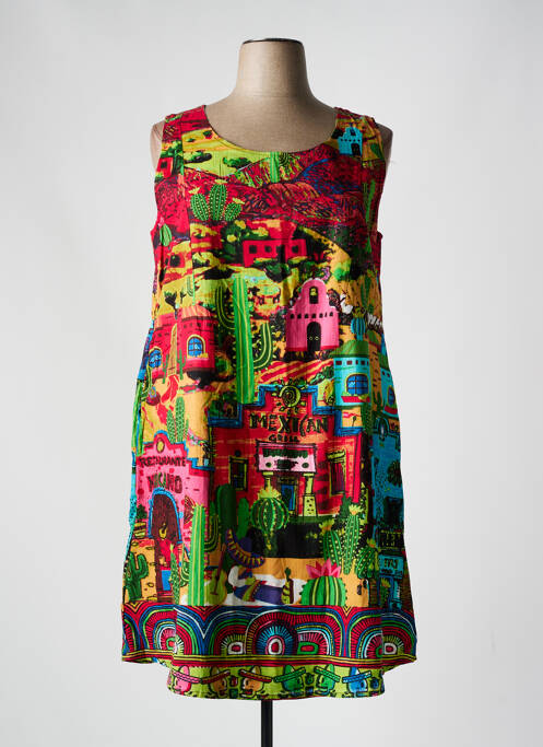 Rochie midi verde ORIENTIQUE NATURALLY femeie