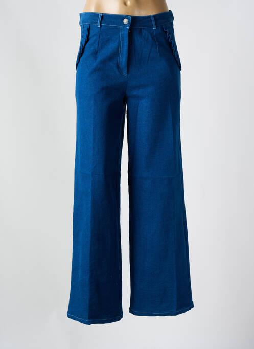 Blugi cu croială dreaptă albastru COMPAÑIA FANTASTICA femeie