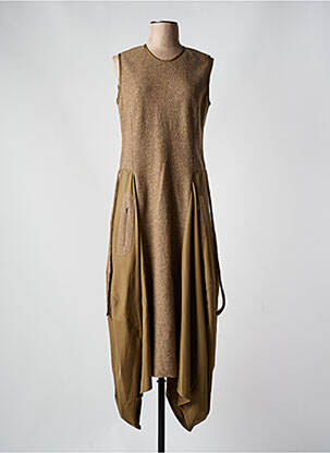 Rochie lungă maro INDIES femeie