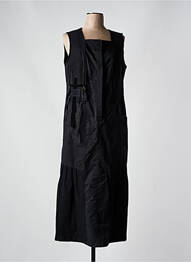 Rochie lungă fără mâneci fără mâneci negru LAUREN VIDAL femme