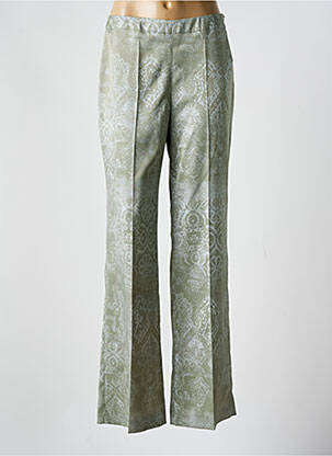 Pantalon drept verde HELENA SOREL femeie