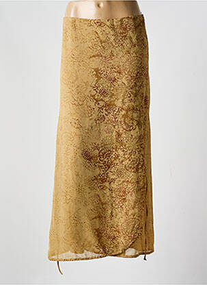 Fustă lungă bej HELENA SOREL femeie