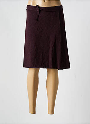 Fustă midi maro SARAH PACINI femeie