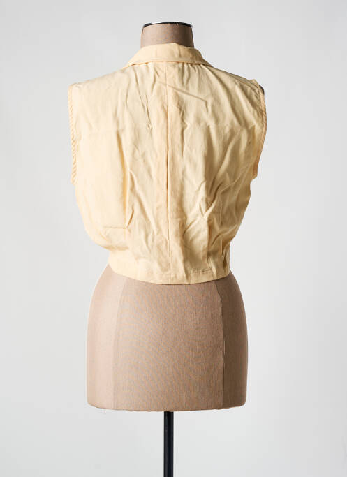 Top galben MATHILDE femeie