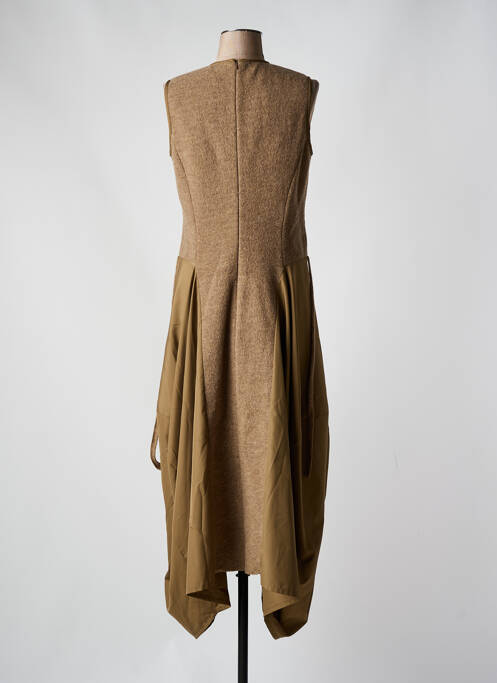 Rochie lungă maro INDIES femeie