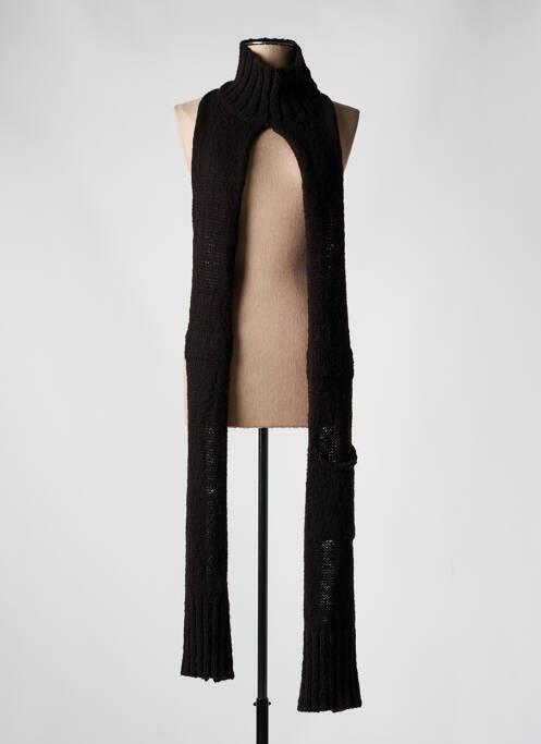 Guler / Eșarfă de gât negru CREA CONCEPT femeie