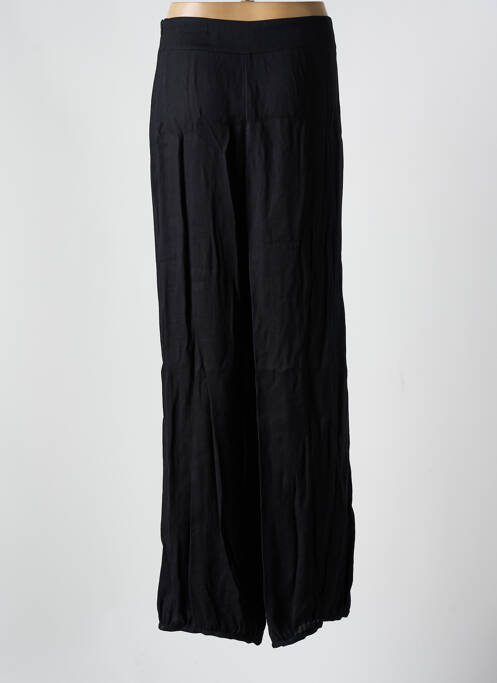 Pantalon larg negru SARAH PACINI femeie