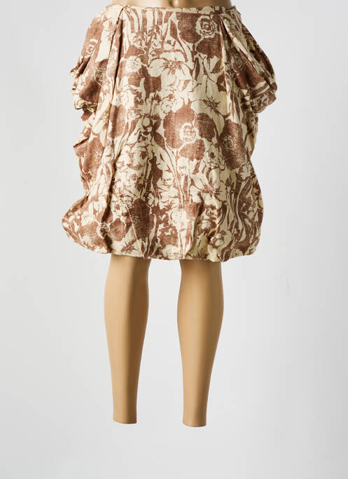 Fustă midi maro GRO ABRAHAMSSON femeie