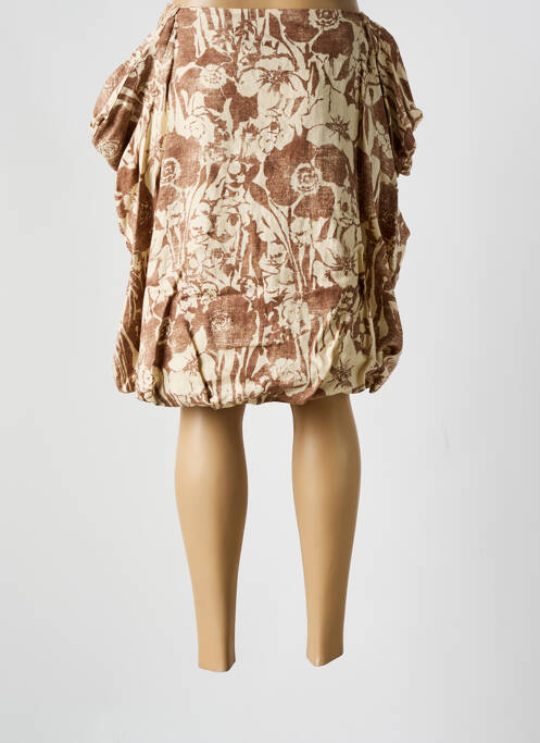 Fustă midi maro GRO ABRAHAMSSON femeie