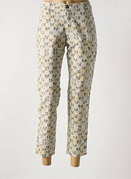Pantalon 7/8 elasticitate mărime normală gri WALTRON femme