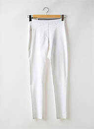 Jegging țesătură poplin mărime normală alb EAST DRIVE femme