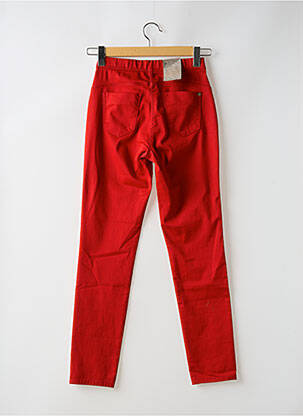 Jegging țesătură poplin mărime normală roșu EAST DRIVE femeie