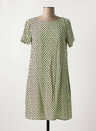 Rochie scurtă mâneci scurte mâneci scurte verde SURKANA femme