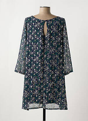 Rochie scurtă mâneci lungi mâneci lungi albastru PLACE DES VICTOIRES femeie