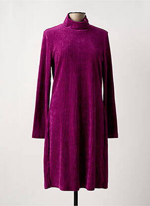 Rochie midi mâneci lungi mâneci lungi violet BAKERY LADIES femeie