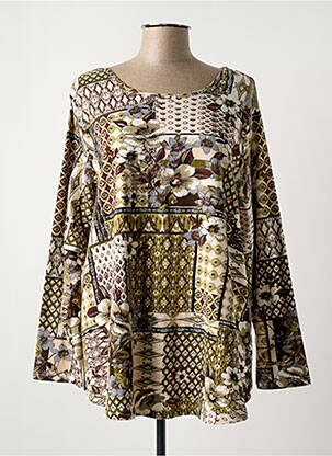 Tricou verde ORIENTIQUE NATURALLY femeie