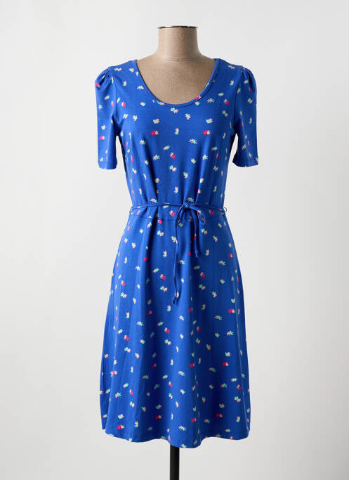 Rochie midi albastru WOW TO GO femeie