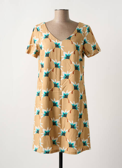 Rochie scurtă bej SURKANA femeie