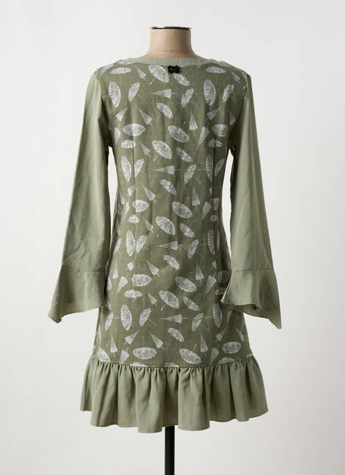 Rochie scurtă verde AKINOLAUDE femeie