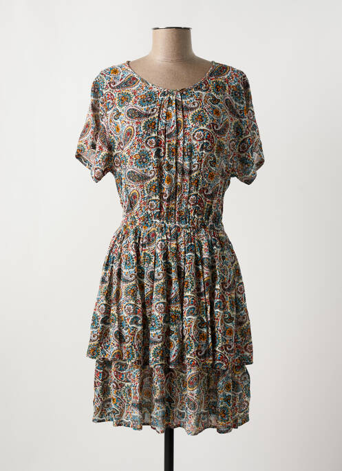 Rochie scurtă albastru COMPAÑIA FANTASTICA femeie