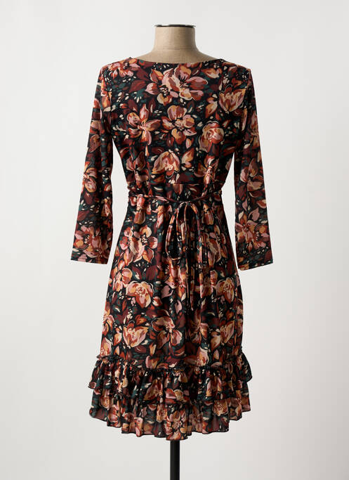 Rochie scurtă maro FIFILLES femeie