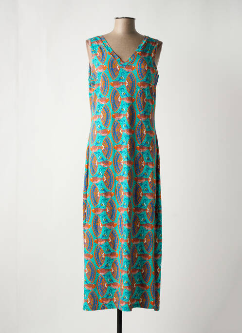 Rochie lungă albastru BAKERY LADIES femeie