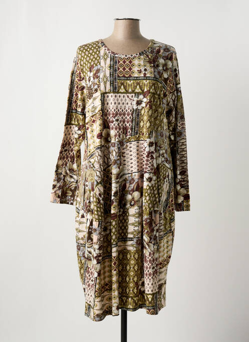 Rochie midi verde ORIENTIQUE NATURALLY femeie