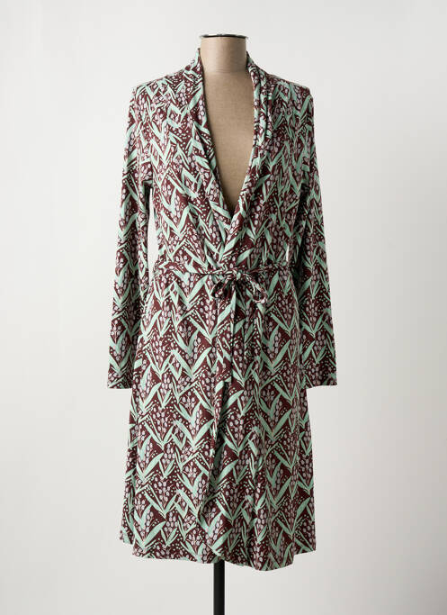 Rochie midi maro ZILCH femeie