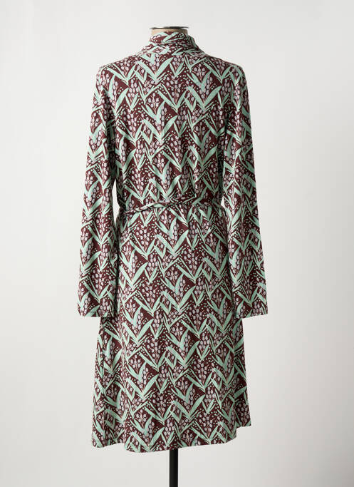 Rochie midi maro ZILCH femeie