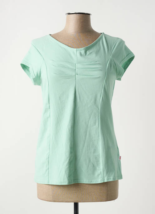Tricou verde BLUTSGESCHWISTER femeie