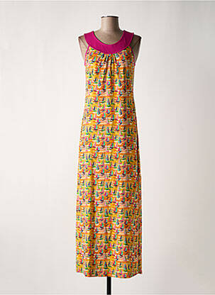 Rochie lungă portocaliu BAKERY LADIES femeie