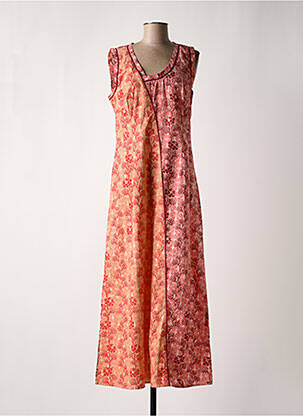 Rochie lungă portocaliu LALITA femeie