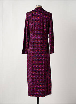 Rochie lungă mâneci lungi mâneci lungi violet SURKANA femeie