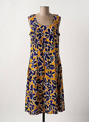 Rochie midi galben BLA-BLA femeie