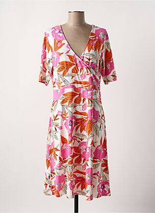 Rochie midi roz ZILCH femeie